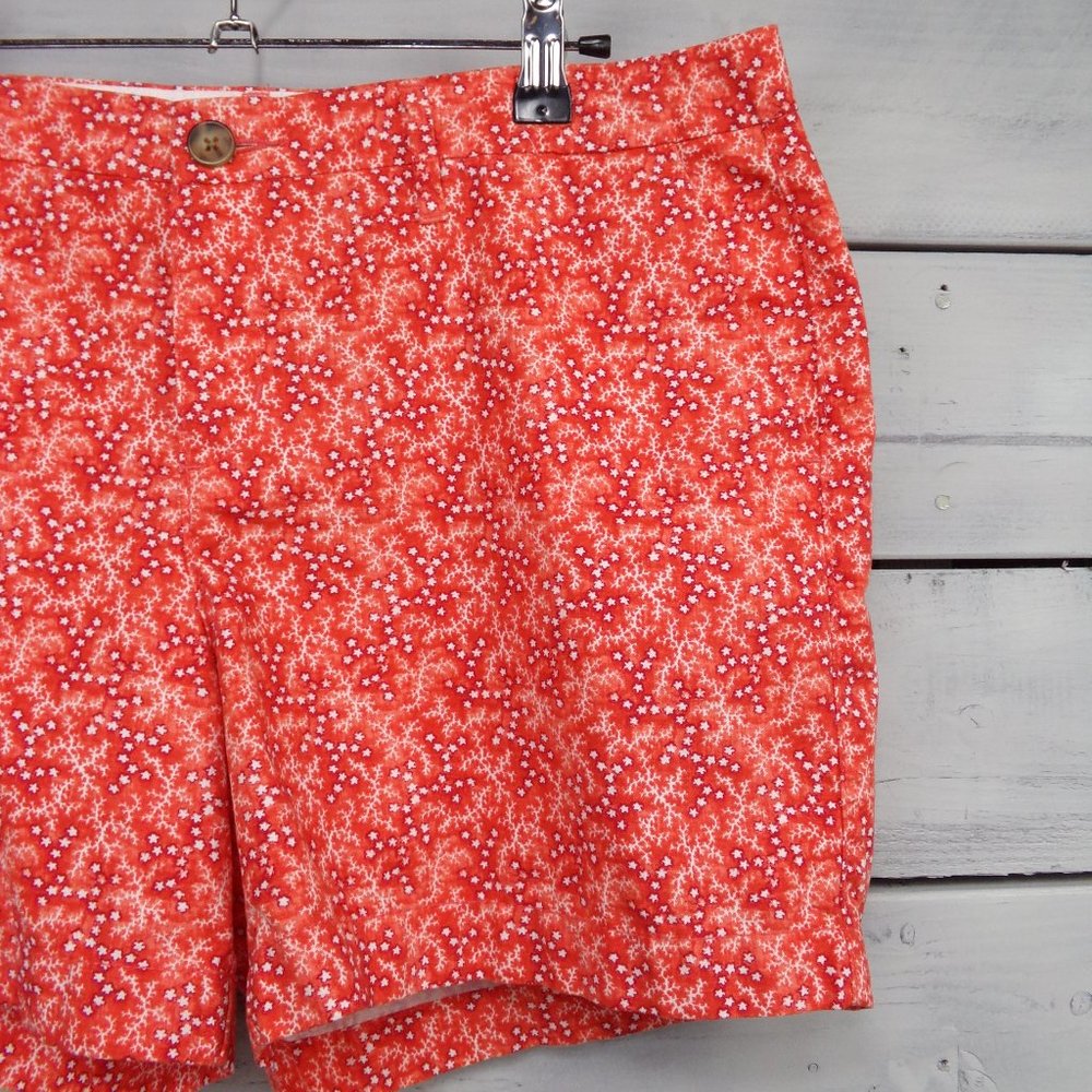 Old Navy Women's Pink & White Shorts-Size 10 - Picture 4 of 13